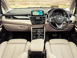 Photos of BMW 218d Active Tourer Luxury Line UK-spec (F45) 2014