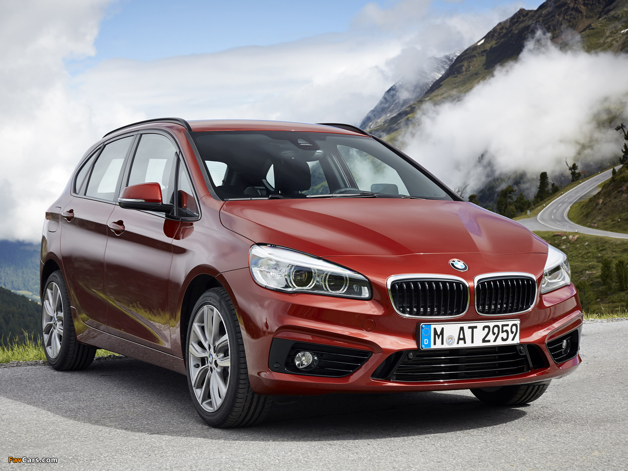 Pictures of BMW 218d Active Tourer Sport Line (F45) 2014 (1280 x 960)