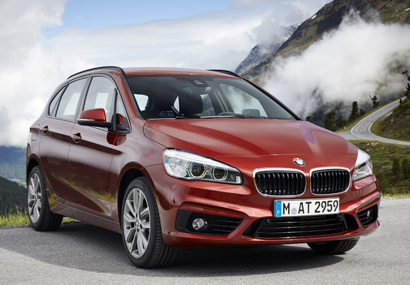 Pictures of BMW 218d Active Tourer Sport Line (F45) 2014