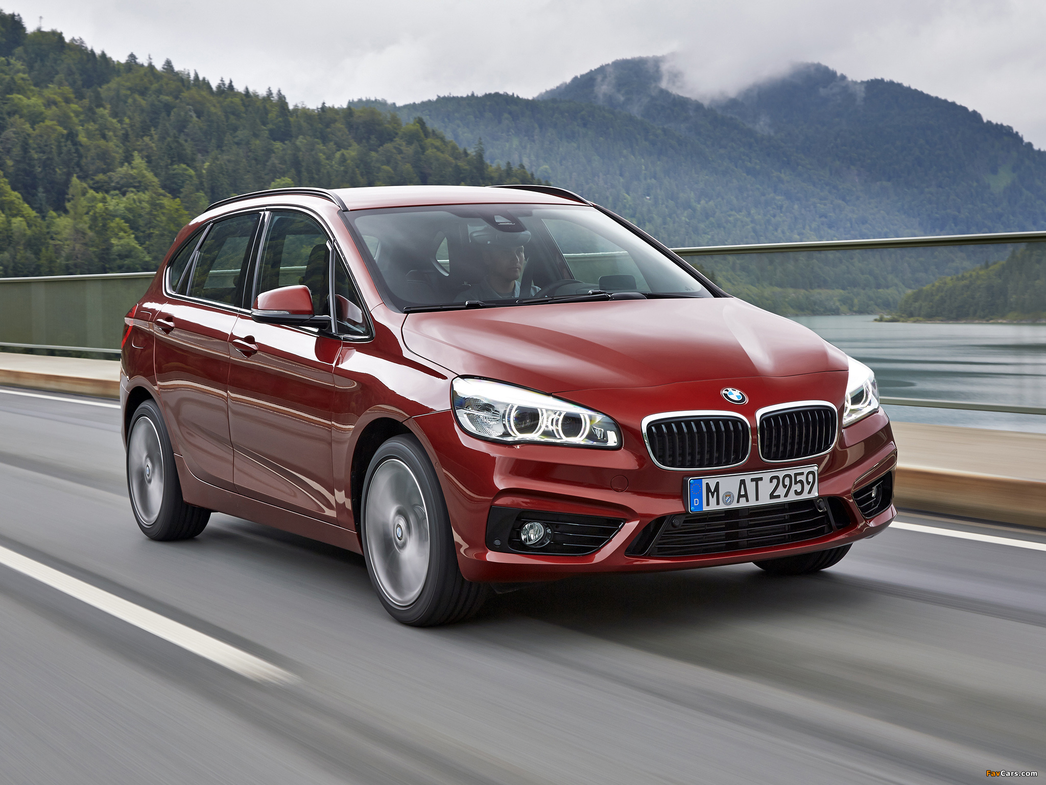 Pictures of BMW 218d Active Tourer Sport Line (F45) 2014 (2048 x 1536)