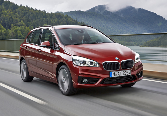 Pictures of BMW 218d Active Tourer Sport Line (F45) 2014