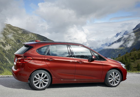 Pictures of BMW 218d Active Tourer Sport Line (F45) 2014