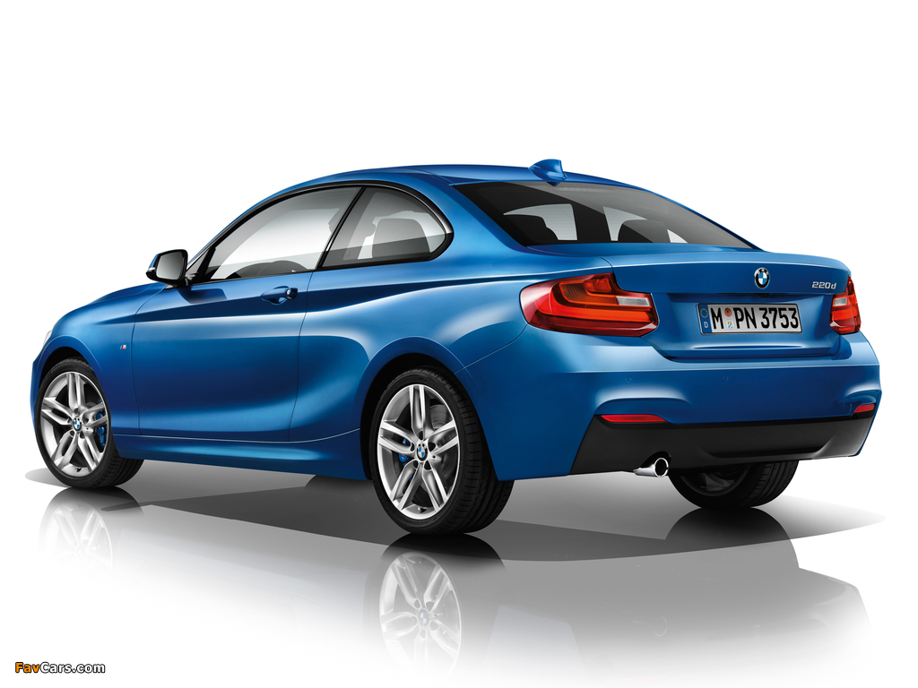 Pictures of BMW 220d Coupé M Sport Package (F22) 2014 (1024 x 768)