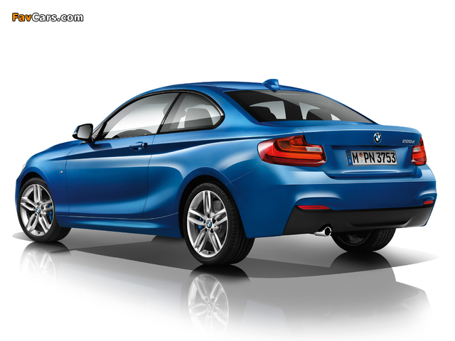 Pictures of BMW 220d Coupé M Sport Package (F22) 2014 (640 x 480)