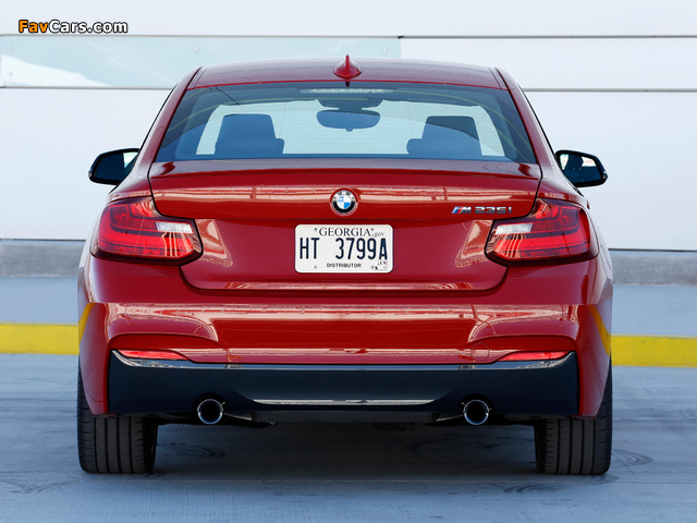 Pictures of BMW M235i Coupé US-spec (F22) 2014 (640 x 480)