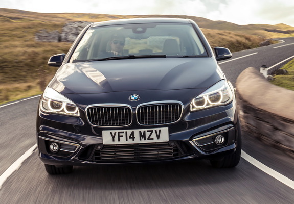 Pictures of BMW 218d Active Tourer Luxury Line UK-spec (F45) 2014