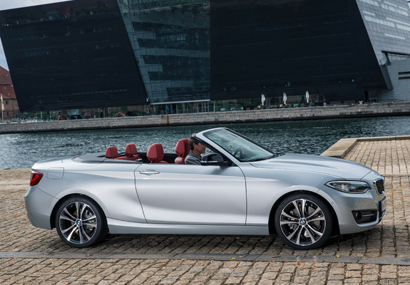 Pictures of BMW 228i Cabrio Sport Line (F23) 2014