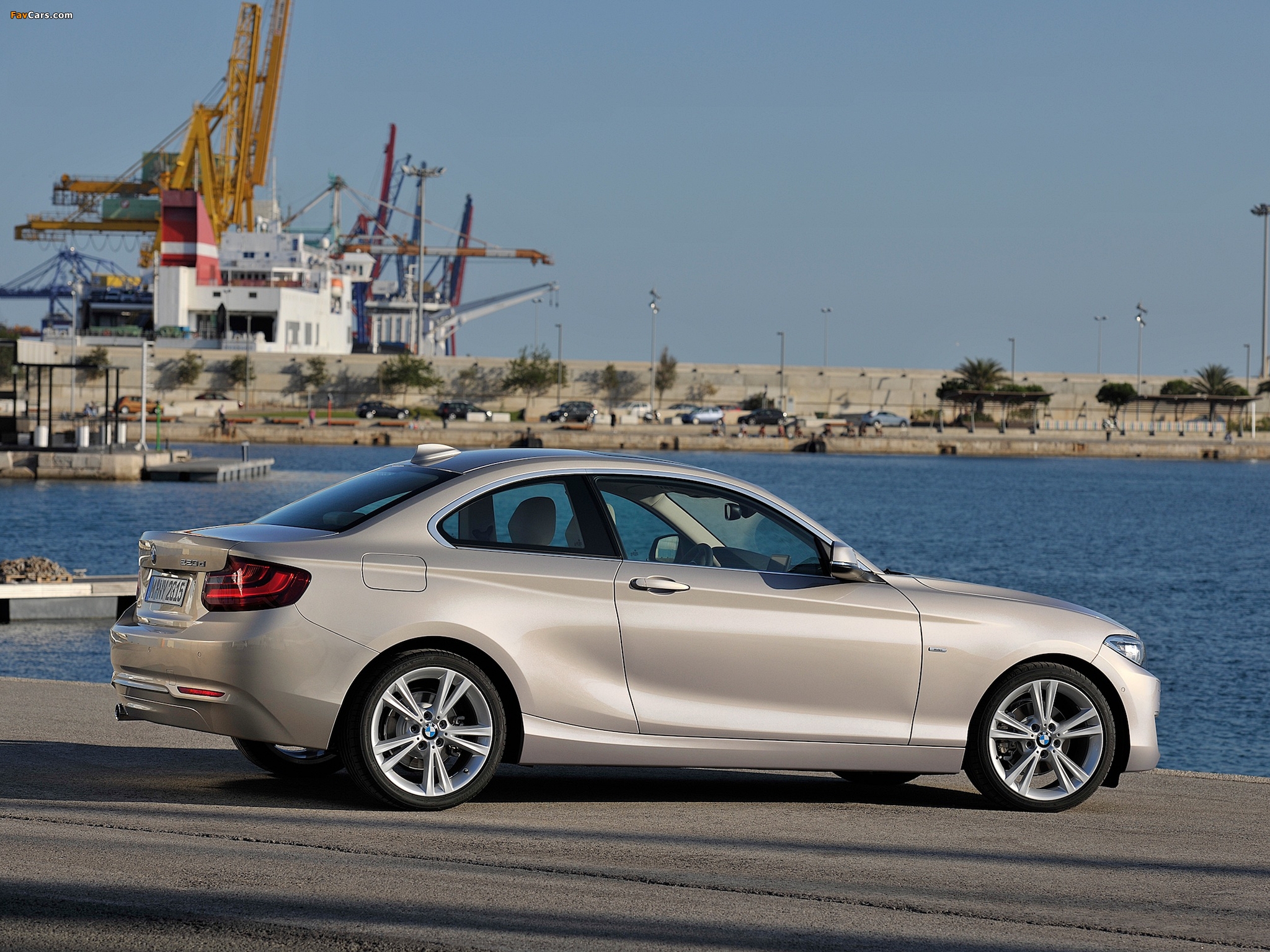 BMW 220d Coupé Modern Line (F22) 2014 wallpapers (2048 x 1536)