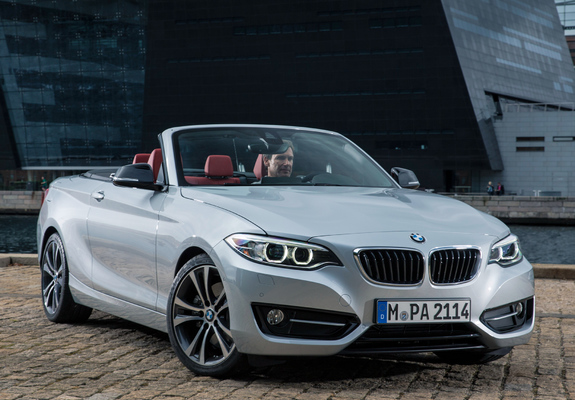 BMW 228i Cabrio Sport Line (F23) 2014 wallpapers