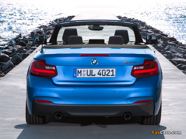 BMW M235i Cabrio (F23) 2014 wallpapers (640 x 480)