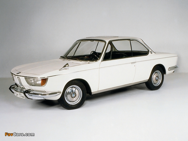 BMW 2000 /CS (E120) 1965–70 photos (640 x 480)