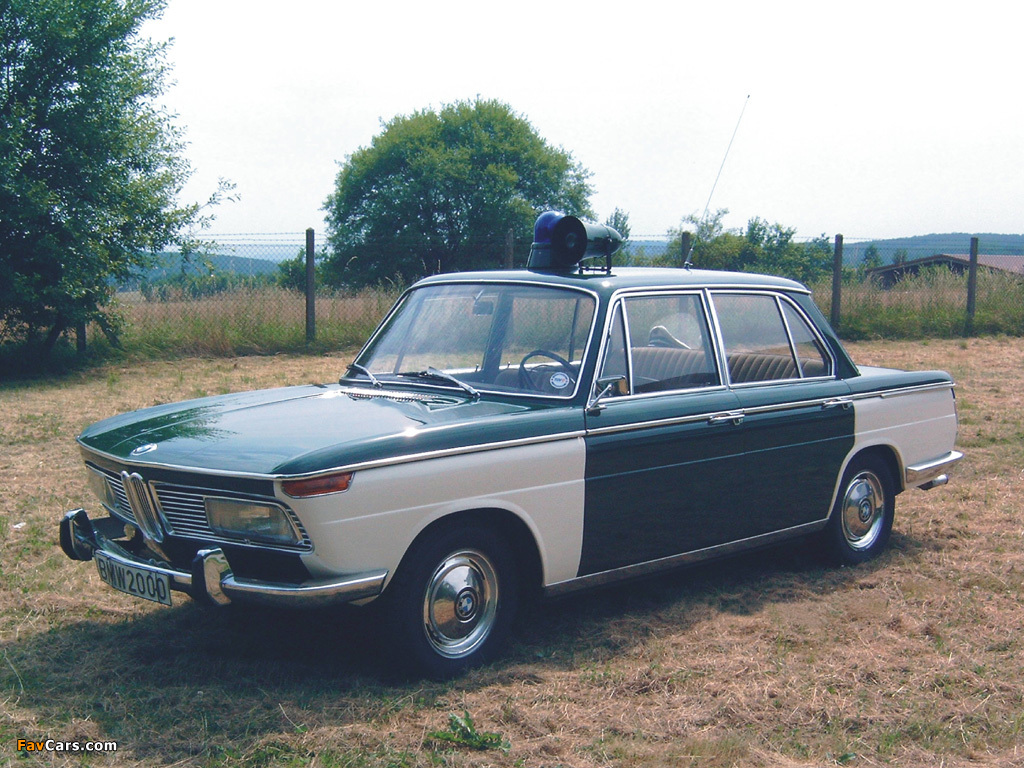 BMW 2000 Polizei (E121) 1966–72 photos (1024 x 768)
