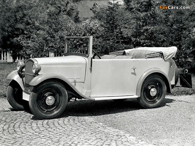 Photos of BMW 3/20 PS Tourer 1932–34 (640 x 480)
