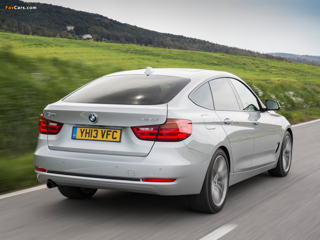 BMW 318d Gran Turismo Sport Line UK-spec (F34) 2013 pictures (1024 x 768)