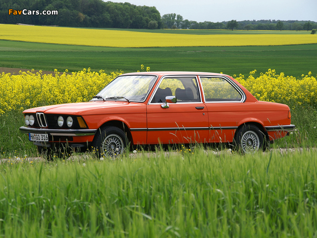 BMW 320i Coupe (E21) 1975–77 photos (640 x 480)