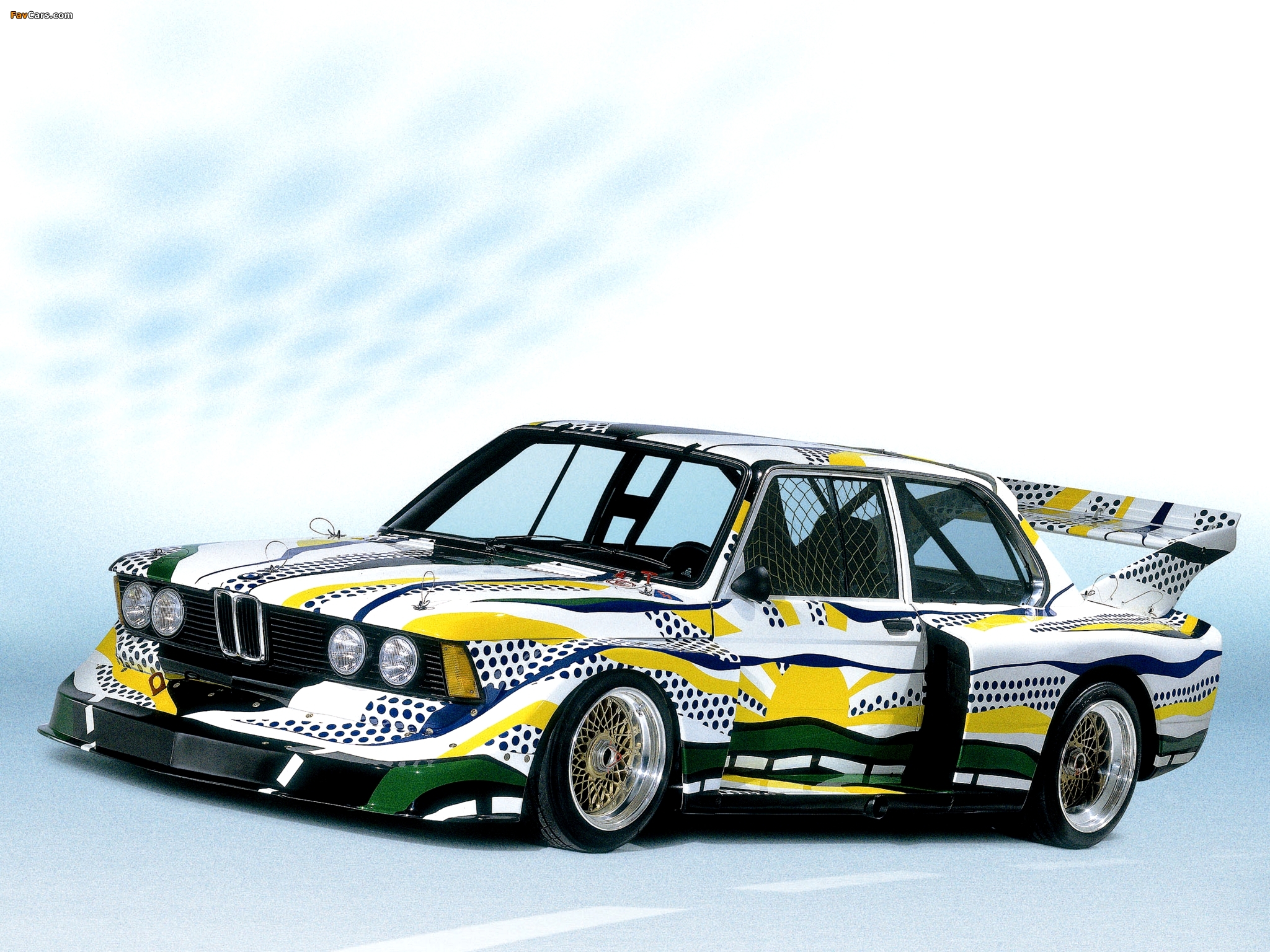 BMW 320i Gruppe 5 Art Car by Roy Lichtenstein (E21) 1977 images (2048 x 1536)