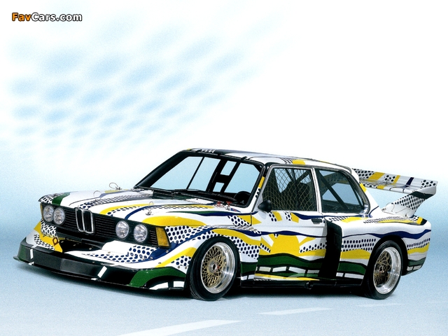 BMW 320i Gruppe 5 Art Car by Roy Lichtenstein (E21) 1977 images (640 x 480)