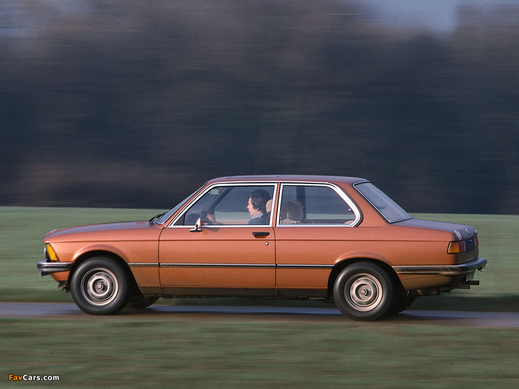 BMW 323i Coupe (E21) 1978–83 photos (1024 x 768)
