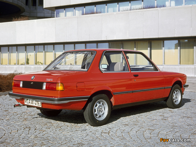 BMW 315 (E21) 1981–83 pictures (640 x 480)