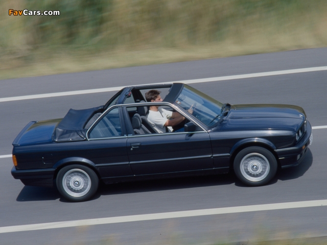BMW 323i Top Cabriolet by Baur (E30) 1982–85 images (640 x 480)