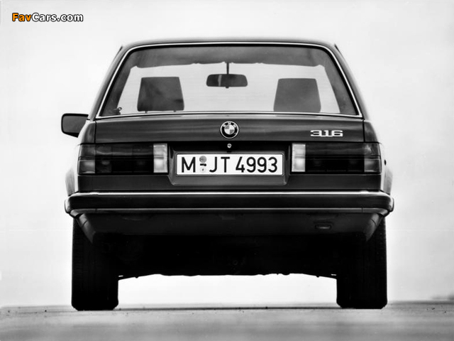BMW 316 Coupe (E30) 1982–87 photos (640 x 480)