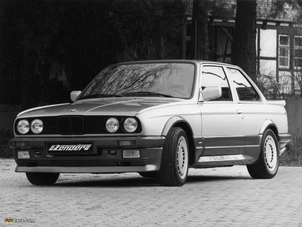 Zender BMW 3 Series Coupe (E30) 1982–91 photos (1024 x 768)
