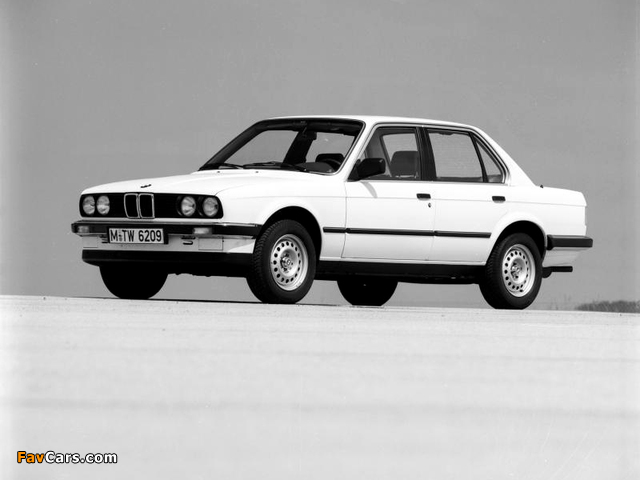 BMW 316i Sedan (E30) 1982–87 pictures (640 x 480)