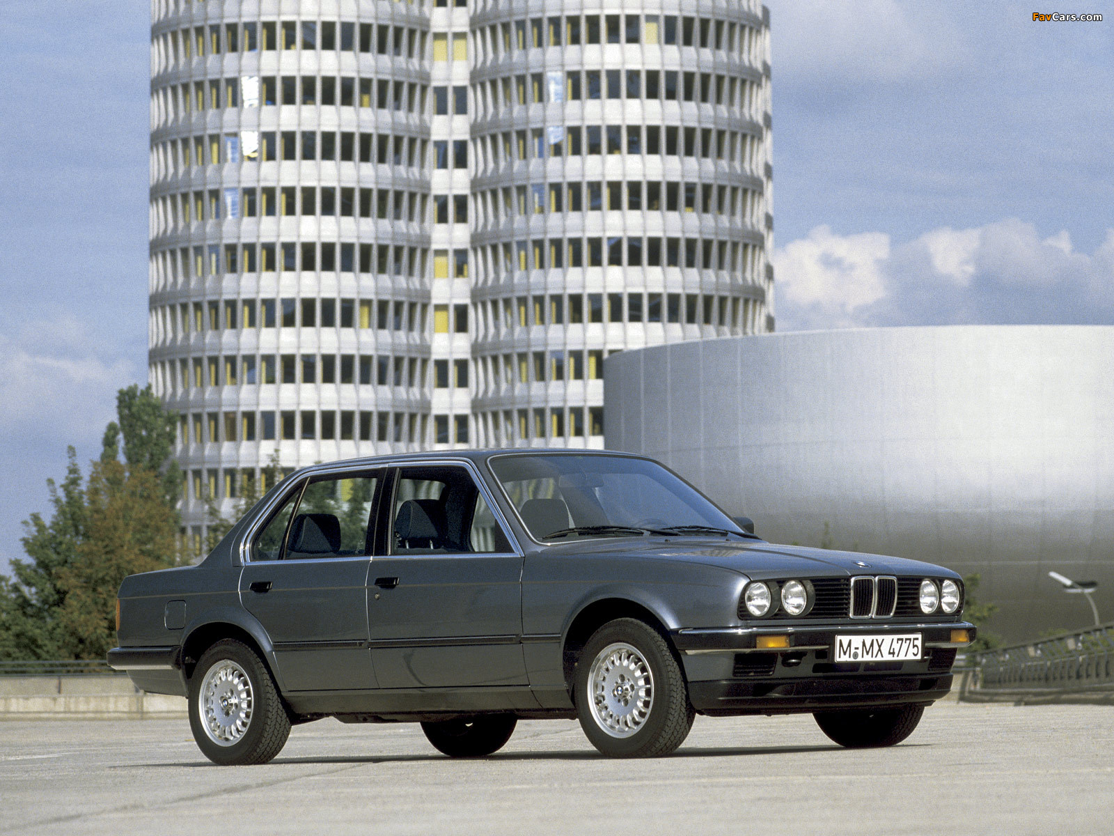 BMW 320i Sedan (E30) 1982–91 wallpapers (1600 x 1200)