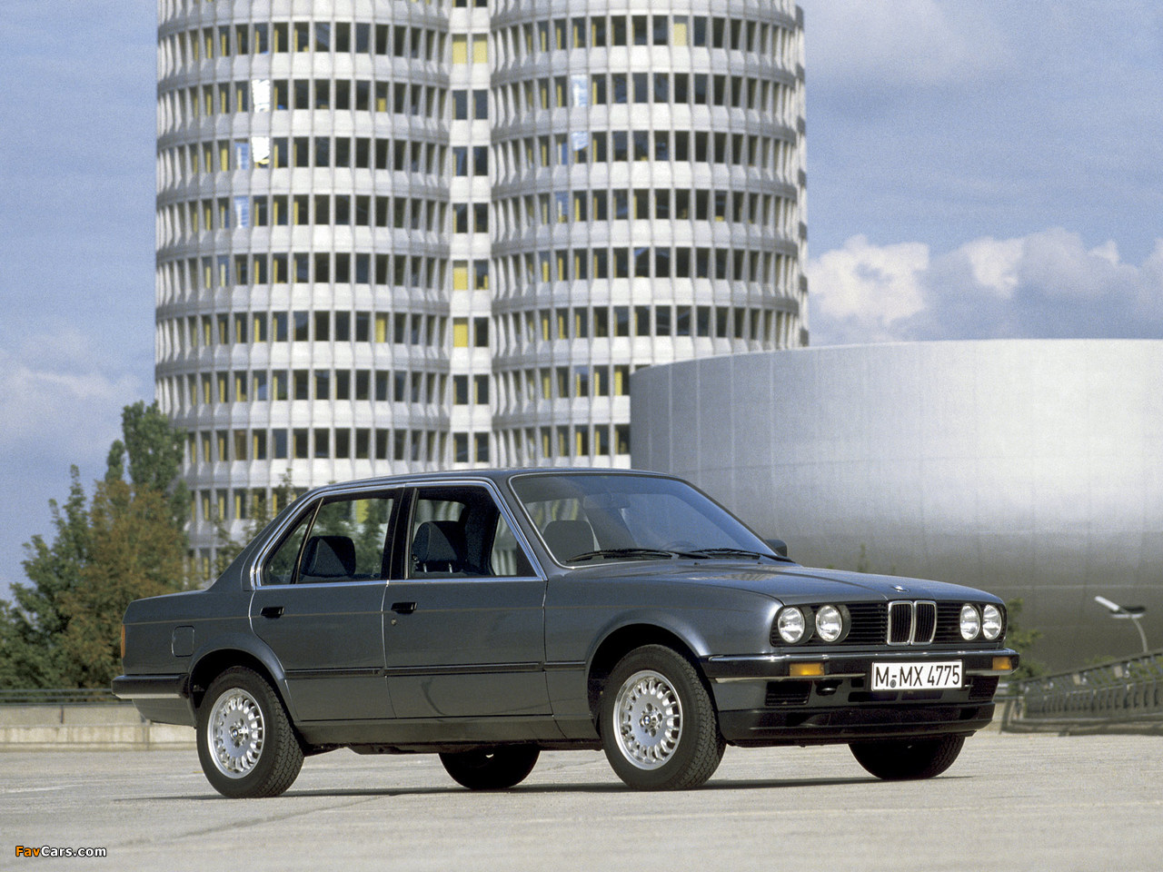 BMW 320i Sedan (E30) 1982–91 wallpapers (1280 x 960)