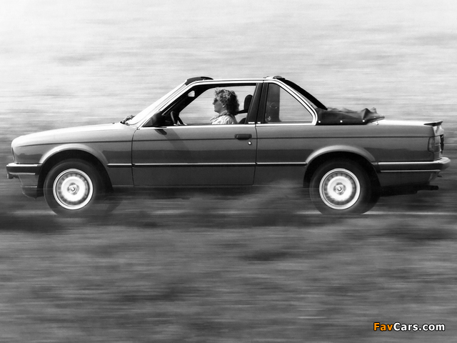 BMW 323i Top Cabriolet by Baur (E30) 1983–85 pictures (640 x 480)