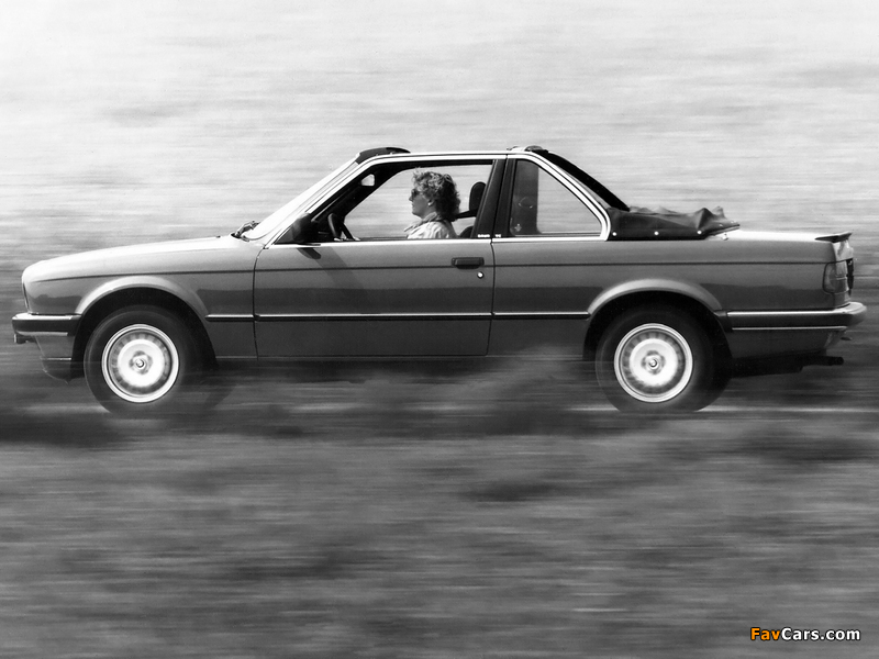 BMW 323i Top Cabriolet by Baur (E30) 1983–85 pictures (800 x 600)