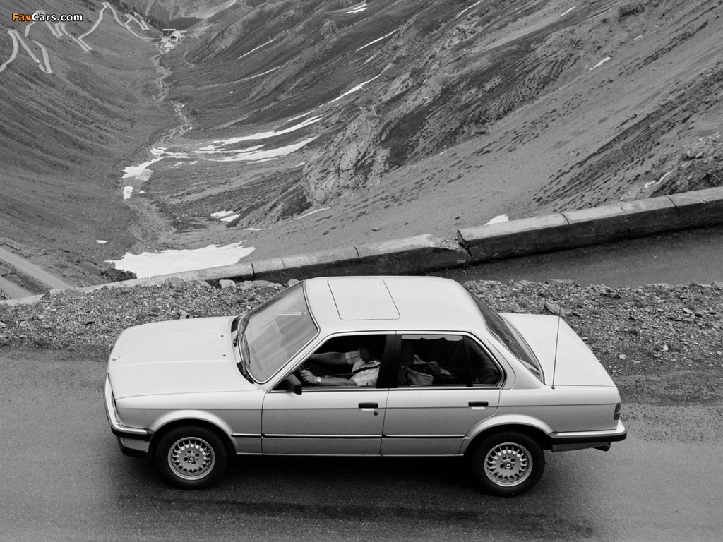 BMW 324d Sedan (E30) 1985–90 photos (1024 x 768)