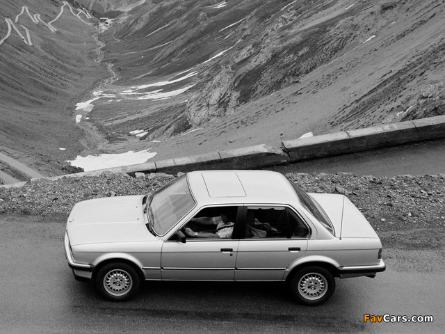 BMW 324d Sedan (E30) 1985–90 photos (640 x 480)