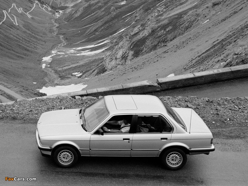 BMW 324d Sedan (E30) 1985–90 photos (800 x 600)
