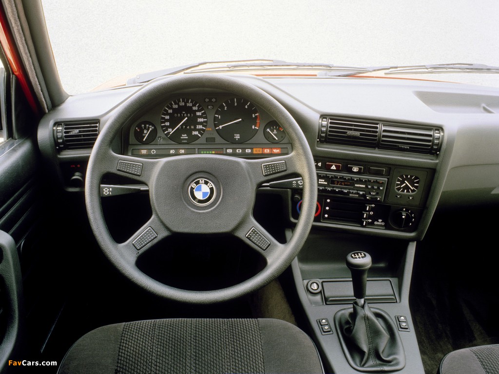 BMW 324d Sedan (E30) 1985–90 wallpapers (1024 x 768)