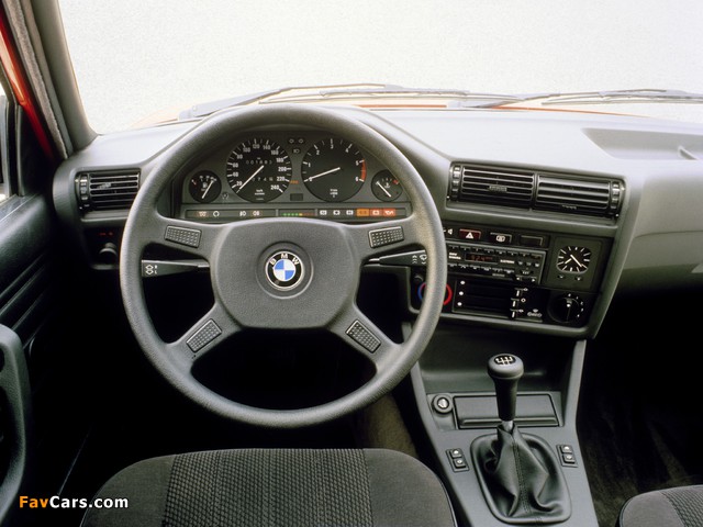 BMW 324d Sedan (E30) 1985–90 wallpapers (640 x 480)