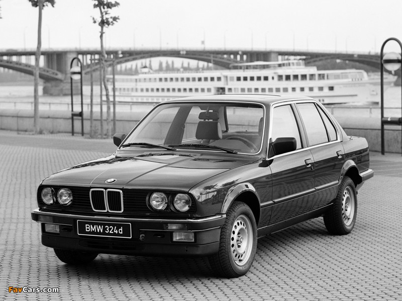 BMW 324d Sedan (E30) 1985–90 wallpapers (800 x 600)