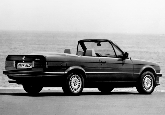 BMW 320i Cabrio (E30) 1986–93 images