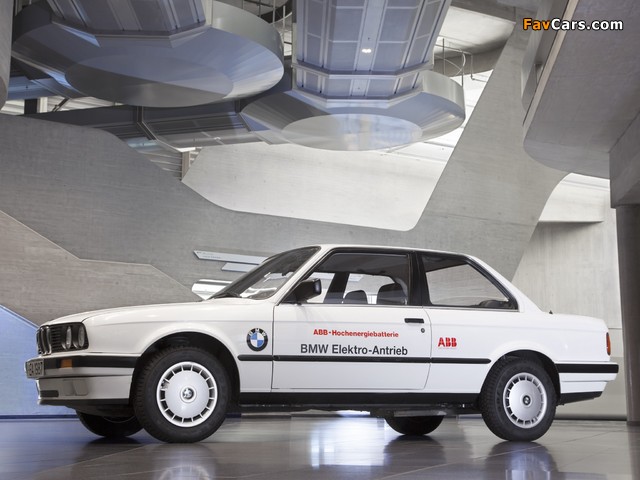 BMW 3 Series Coupe Elektro-Antrieb (E30) 1987 images (640 x 480)