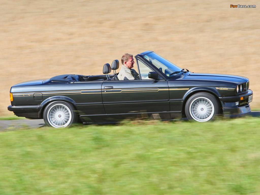 Alpina B3 2.7 Cabrio (E30) 1987–92 photos (1024 x 768)