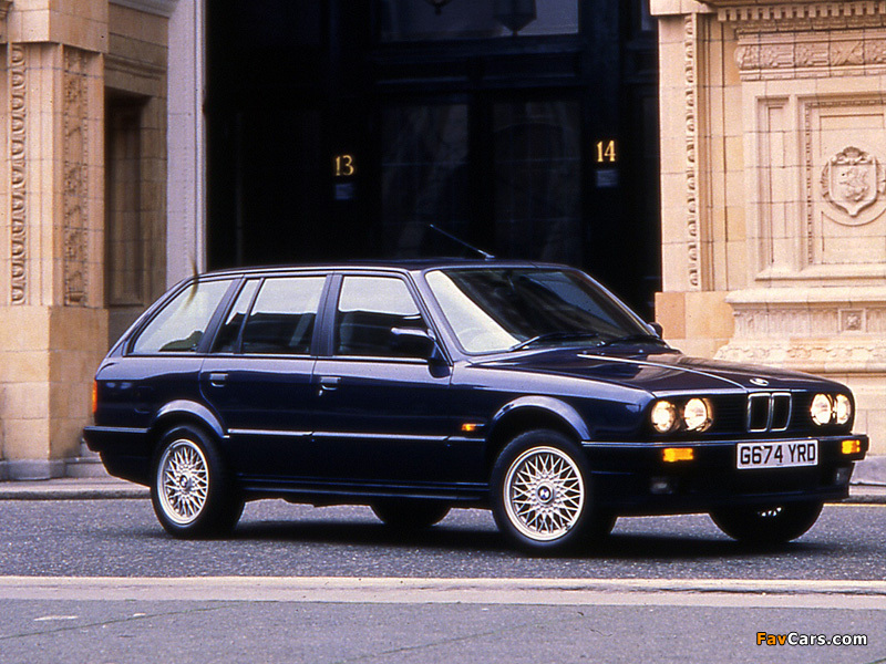 BMW 320i Touring UK-spec (E30) 1988–91 wallpapers (800 x 600)