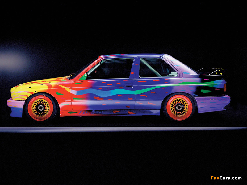 BMW M3 Gruppe A Art Car by Ken Done (E30) 1989 images (800 x 600)