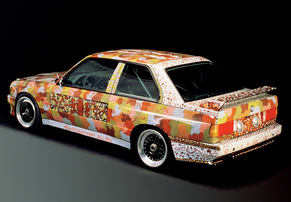 BMW M3 Art Car by Michael Jagamara Nelson (E30) 1989 pictures