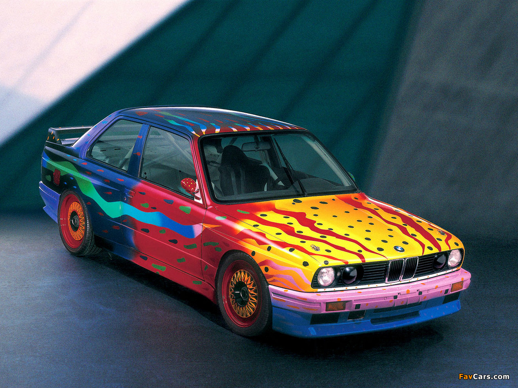 BMW M3 Gruppe A Art Car by Ken Done (E30) 1989 pictures (1024 x 768)