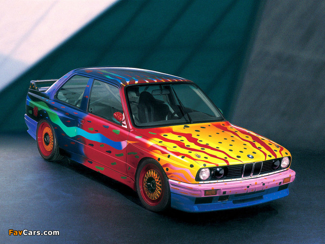 BMW M3 Gruppe A Art Car by Ken Done (E30) 1989 pictures (640 x 480)