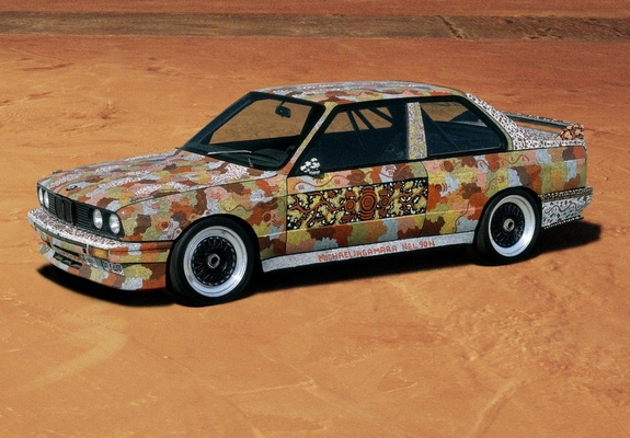 BMW M3 Art Car by Michael Jagamara Nelson (E30) 1989 pictures