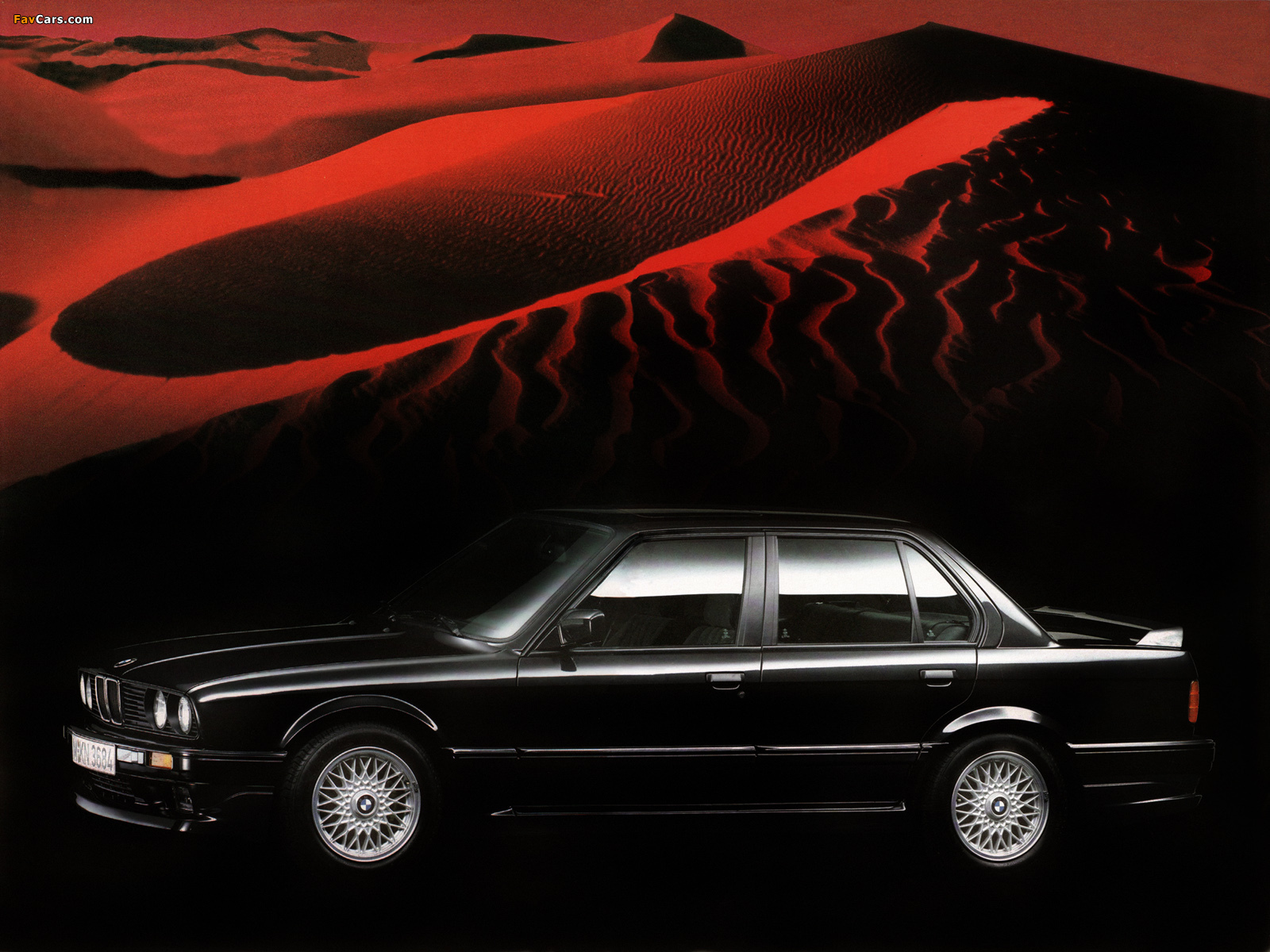 BMW 325i Sedan M-Technik (E30) 1989–91 wallpapers (1600 x 1200)