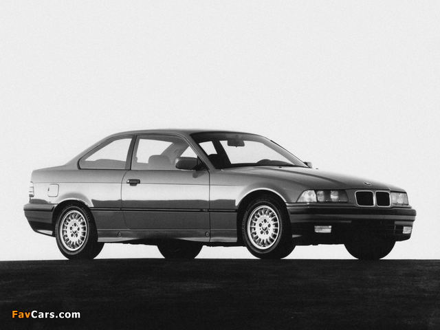 BMW 325i Coupe (E36) 1991–95 photos (640 x 480)