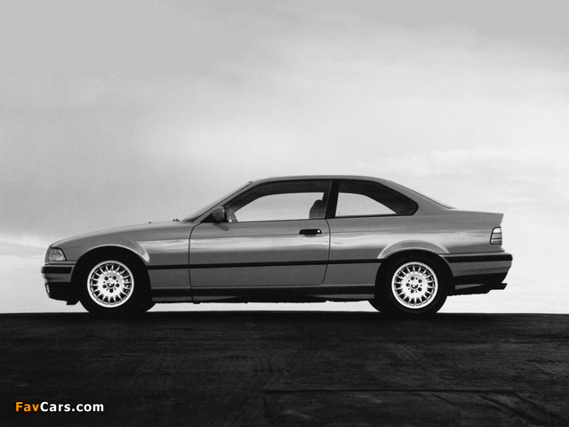 BMW 325i Coupe (E36) 1991–95 wallpapers (640 x 480)