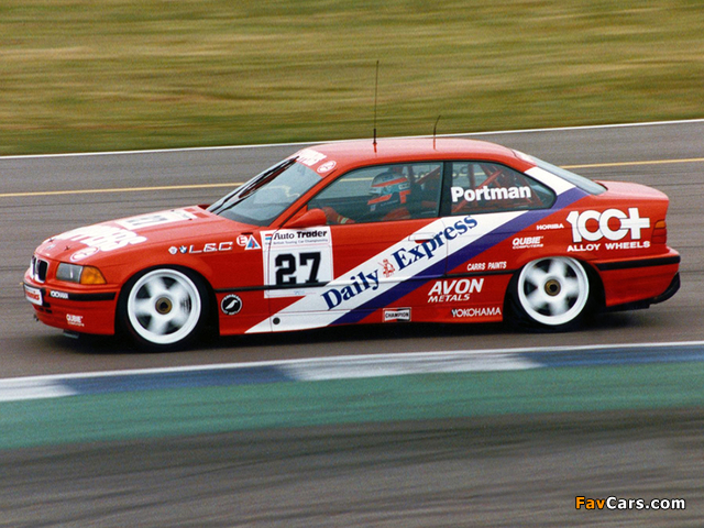 BMW 318is Coupe BTCC (E36) 1992–94 images (640 x 480)